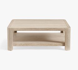 Open Box: Aptos Square Coffee Table (44") - Sandwash