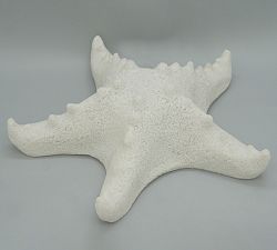 Open Box: Decorative Lit Frosted Glass Starfish