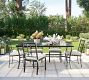 Riviera Metal Rectangular Outdoor Dining Table (72")
