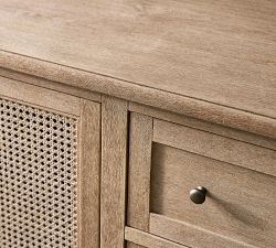 Sausalito Cane Extra Wide Dresser (60")