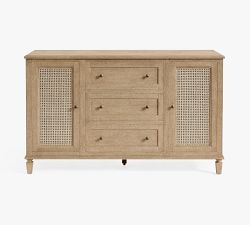 Sausalito Cane Extra Wide Dresser (60")