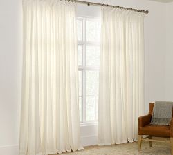 Emery Linen Inverted Box Pleat Curtain