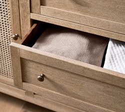 Sausalito Cane Extra Wide Dresser (60")