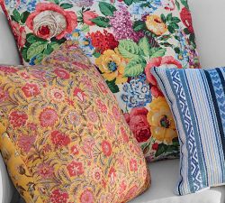 Ansley Floral Reversible Printed Outdoor Pillow