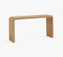Capitola Woven Console Table (58")