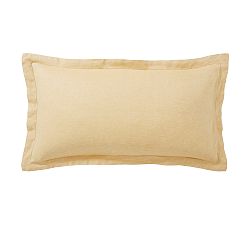 Open Box: Belgian Flax Linen Sham, King Set of 2 - Daffodil