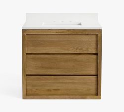 Open Box: Cayman Single Sink Vanity, 36" - Heirloom Wheat