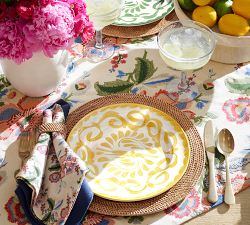 Puebla Outdoor Melamine Salad Plates - Set of 4