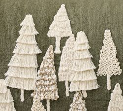 Grove Patterned Lumbar Pillow Cover