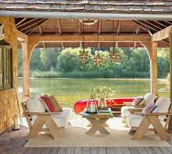 Modern Farmhouse Outdoor Lounge Chair