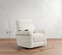 PB Comfort Roll Arm Deluxe Power Swivel Glider Recliner with Massage and Heat