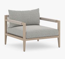 Punta Mita Teak Outdoor Lounge Chair