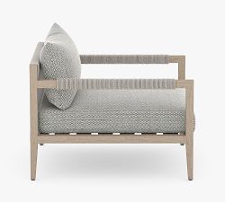 Punta Mita Teak Outdoor Lounge Chair