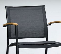 Santa Ana Mesh Outdoor Lounge Chair, Set of 2