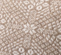Snowflake Fair Isle Knit Pillow Cover