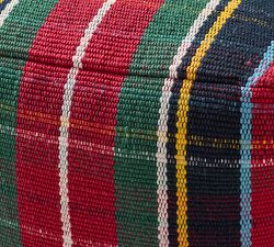 Stewart Plaid Pouf