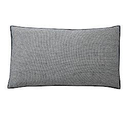 Open Box: European Flax Linen Waffle Quilted Sham, King Set of 2 - Midnight