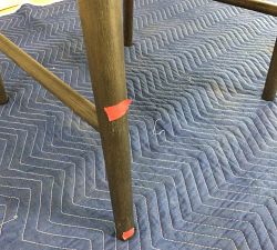 Open Box: Quincy Basketweave Dining Chair - Black