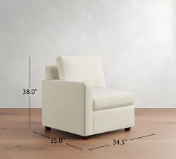 Build Your Own Cameron Modern Square Arm Sectional