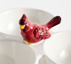 Cardinal Stoneware Multi-Condiment Server