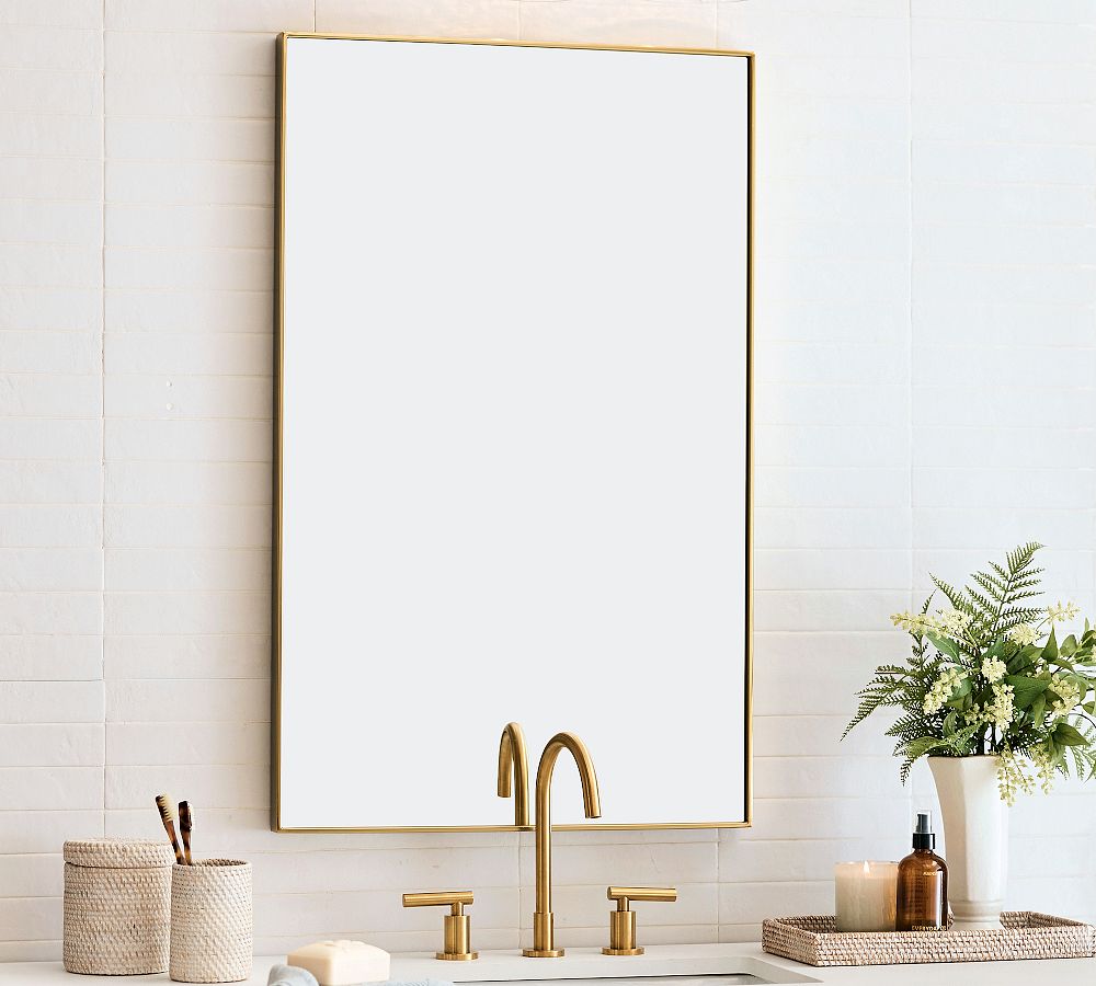 Linden Rectangular Mirror by Pottery Barn