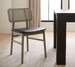 Serling Leather Dining Chairs, Set of 2