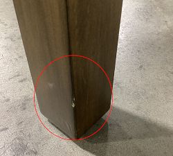 Open Box: Mateo Drop Leaf Dining Table (30-54"L) - Salvaged Black