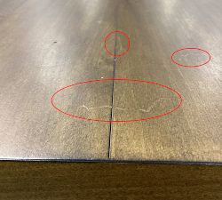 Open Box: Mateo Drop Leaf Dining Table (30-54"L) - Salvaged Black