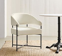 Baldwin Upholstered Metal Dining Chair