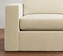 Carmel Slim Arm Sectional Component Replacement Slipcovers