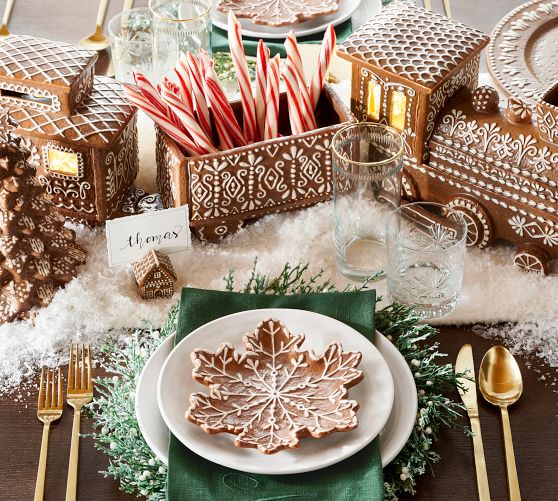 Gingerbread Christmas Decor | Pottery Barn