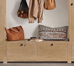 Modern Farmhouse Entry Storage Bench