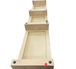 Open Box: Modern Farmhouse Media Console (77.5") - Fog