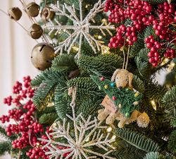 Sparkly Snowflake Ornament