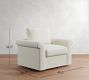Westwood Roll Arm Slipcovered Swivel Chair