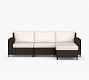 Torrey Square-Arm 4-Piece Outdoor Sectional (99")