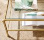 Everson Rectangular Glass Coffee Table (52")