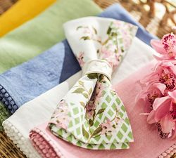 Monique Lhuillier Garden Trellis Napkins - Set of 4