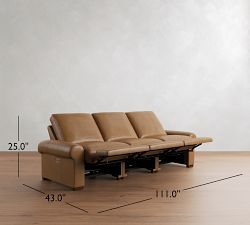 Turner Roll Arm Power Reclining Sofa - Thumbnail 2