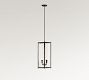Valley Lantern Metal Cylinder Outdoor Pendant (13")