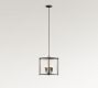 Valley Lantern Metal Round Outdoor Pendant (16")