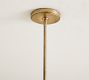 Valley Lantern Metal Round Outdoor Pendant (16")