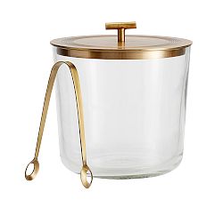 Open Box: Bleecker Bar Ice Bucket - Antiqued Gold