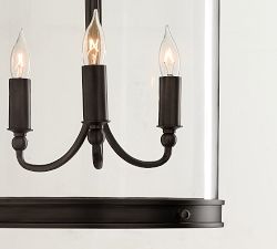 Belvedere Metal Outdoor Round Lantern Pendant (13")