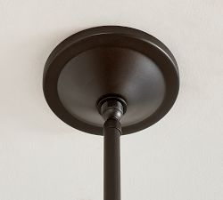 Belvedere Metal Outdoor Round Lantern Pendant (13")