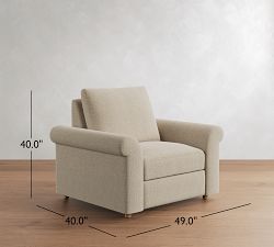 Westwood Roll Arm Power Recliner