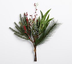 Open Box: Faux Juniper &amp; Berry Bundle - Red/Green