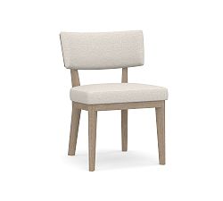 Open Box: Jasmine Upholstered Dining Side Chair - Performance Boucle Oatmeal, Seadrift