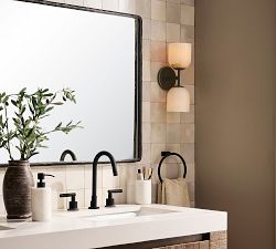 Linden Lever Handle Widespread Bathroom Sink Faucet