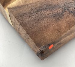 Open Box: Block Wooden Handcrafted Wall Art, 15"W x 15"H - Natural